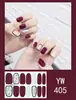 Pegatinas para uñas TE, sin cocción, de moda, finas, arte de uñas de cobertura completa listo para usar, pegatinas de uñas vestibles temu, Sudeste Asiático, Japón, Corea