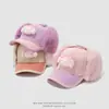 Gorra de Béisbol con Protección Auditiva para Niñas Estilo Coreano Dibujo Animado Lindo Kuromi Gorra con Visera Otoño e Invierno Nueva Gorra Cálida para Niños