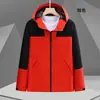 Cortavientos personalizado ropa de trabajo impermeable ropa de equipo chaqueta estilo ropa de trabajo de otoño e invierno cortavientos chaqueta fina estampado logo bordado
