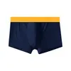 Roupa Íntima Masculina Cueca Boxer Respirável de Seda Gelada Masculina Shorts Esportivos Masculinos Finos Antibacterianos de Verão