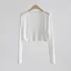 Cárdigan ligero de punto para mujer, nuevo estilo primavera/verano 2026, chal pequeño, perfecto para combinar con un vestido tipo camisola