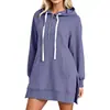 2026 Primavera/Otoño Europeo y Americano Color Sólido Adelgazante Cremallera Sudadera Vestido Conjunto Casual Mujer 2026 Principios de Otoño Nueva Llegada