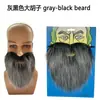 Halloween Prom Party Barba Barba Pirata Barba de Natal Barba Laranja Elf Dress Up Barba Homens
