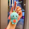 Lindo llavero Sanrio que escupe burbujas, caricatura Kuromi, Gato Kt, muñeco, llavero, colgante para bolsa, pequeño regalo