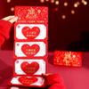 Regalo para adulto de 18 años sobre rojo plegado creativo regalo de 18 para adulto regalo de cumpleaños niña niño bolsa de sobre rojo con sensación ritual