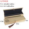 Caja de joyería vintage con borla de lino, colgante, caja para pulsera, colgante, caja para anillo, caja para pulsera Wenwan, caja para cuentas de Buda