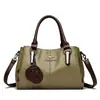 Bolso de Mano para Mujer Europeo y Americano Comercio Exterior Nuevo Estilo Gran Capacidad para el Trabajo Diario Hombro Único Cruzado Bolso Versátil Simple Bolso para Madre