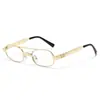 Nuevas Gafas de Sol Retro de Doble Puente de Moda para Hombre Gafas de Sol Metálicas Sensación de Alta Gama Estilo para Mujer para Fotos Gafas de Sol con Protección Solar