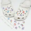 Accesorios Florales Perforados 3D Estilo Océano Iridiscente para Zapatos Desmontables Lindos Decoración de Estrella de Mar, Concha, Delfín Hebilla de Zapato Mayoreo