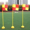 Conos de entrenamiento de fútbol equipo de entrenamiento de obstáculos de baloncesto conos marcadores de carrera de serpiente para examen de ingreso a la escuela secundaria conos marcadores de estacionamiento de slalom