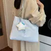 Bolsa Casual Grande Capacidade Moda Simples Personalizada 2026 Outono Nova Bolsa Tote Bolsa de Ombro Feminina Tendência