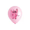 Atacado Transfronteiriço Balão de Látex Tema Stitch 18 peças Decoração de Festa de Aniversário Infantil Lilo & Stitch