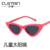 Nuevas Gafas de Sol para Niños Estilo Coreano Triangular Ojo de Gato Gafas de Sol de Moda Coloridas para Niños Gafas Lindas para Niñas