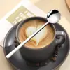 Acero Inoxidable 304 Cuchara Pequeña Cuchara Dorada para Café Cuchara para Postre Cuchara para Nido de Pájaro Cuchara para Miel Cuchara para Revolver Logo Personalizado