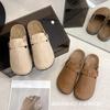 Novos Sapatos Birkenstock Vintage Verão Uso Externo Pesca Sola Grossa Antiderrapante Chinelos Baotou Metade Chinelos Femininos Sola Macia Sapatos Preguiçosos Transfronteiriços