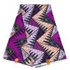Tecido de Poliéster Batik com Estampa Africana One Piece Ankara Multicor Tecido para Vestido de Festa Amazon