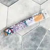 Bolsa Pop Empaquetada Individualmente con Asa Larga, Envuelto con Pañuelo de Seda, Pañuelo Pequeño de Satén Estampado, Cinta, Cinta de Regalo