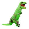 Fantasias Infláveis de T-Rex para Halloween Adulto Fantasia Inflável Crianças Dinossauro Inflável Fantasia Cosplay