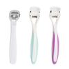 Spot de fábrica acero inoxidable pedicura raspador de plástico mango raspador de pies set de herramientas de belleza compatible con Yangjiang al por mayor