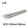 Componentes GRC Coluna Romana Relevo Cerâmica Expandida Linhas Linhas de Espuma EPS Linhas Decorativas de Parede Externa Contornos de Janela Suportes de Viga