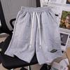 Pantalones Cortos Waffle Casuales para Hombre de Primavera, Verano y Otoño, Pantalones Rectos Holgados y Transpirables, Pantalones Casuales Simples y Versátiles