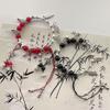 Pulsera viñeta degradado pintura china tinta personalidad temperamento retro ins combinable seguro alto valor pulsera estudiante