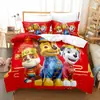 Ropa de cama con estampado digital 3D del equipo Wang Wang transfronterizo, fundas de edredón, juegos de cama de tres piezas lindos, fabricantes de AliExpress