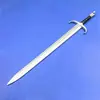 Espada de Plástico PU Prop de Cosplay Arma Espada a Dos Manos Espada Occidental Juego de Tronos Lobo de Hielo Sin Filo