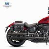 Coche musculoso Wolf adecuado para Harley Street Fighter 114 bolsa lateral bolsa lateral caja lateral retro modificación bolsa para casco impermeable liberación rápida
