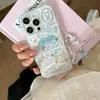 Funda para Teléfono Móvil Cartoon Estrella Azul Perro Canela Manzana 18Promax Adecuada para 16Promax Doble Capa 17Promax
