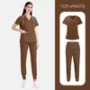 Venda Direta da Fábrica Roupas de Lavar Mãos Respiráveis de Alta Elasticidade, Roupas de Lavar Mãos Médicas Unissex, Roupas de Trabalho para Clínica e Salão de Beleza