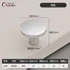 Oukali Moderno Minimalista Furo Único Armário Guarda-Roupa Porta Gaveta Liga de Zinco Puxador Único Manopla Única Puxador Pequeno