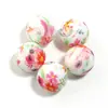 Cuentas de silicona de colores, transferencia de agua, cuentas navideñas, hilo para manualidades, bolígrafo, pulsera, collar, accesorios de joyería con cuentas.