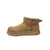 Zapatos de algodón con felpa invierno engrosados nuevo estilo antideslizantes botines punta grande exterior botas de nieve suela gruesa noreste cálido 2026