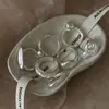 Anillo texturizado de plata de ley S925 para mujer, diseño abierto ajustable, estilo de nicho de alta gama, anillo versátil de lujo ligero para el dedo índice, nuevo