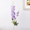 Novo Delfínio Simulado Decoração de Casa Hotel Casamento Jacinto Exibição de Flor Falsa Simulado Solteiro Violeta