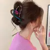 Pinza para el pelo coreana estilo Yiwu, pinza de tiburón floral de alta gama de lujo primavera-verano, nuevo accesorio para el pelo de garra dulce 2026