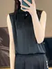 Nuevo Top de Verano 2026 para Mujer sin Mangas con Volantes y Estilo Suave, Diseño Adelgazante y Versátil Camisa