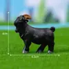 Terrario de musgo, figura creativa de oveja en miniatura, decoración de jardinería y paisajismo de granja, accesorio, pequeño adorno de escritorio