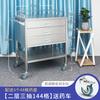 Carrinho de Aço Inoxidável para Laboratório Hospitalar Carrinho para Salão de Beleza Carrinho para Troca de Curativos Carrinho de Prateleira de Armazenamento de Aço Inoxidável Carrinho de Ferramentas