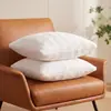 Nueva Funda de Cojín de Peluche Doble Cara de Velour de Grano de Maíz Funda de Almohada para Sofá de Sala de Estar Funda de Cojín Suave y Esponjosa
