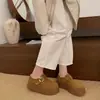 Zapatos para mujer tipo Birkenstock, de suela gruesa, que aumentan la altura, completamente cerrados, colección primavera 2026, con suela de plataforma, bordados y diseño de mocasín retro