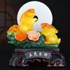 Regalo de Año Nuevo Conejo de Jade Decoración Brillante Compañía de Seguros Bancarios Comienza el Año del Conejo Regalo Decoraciones para el Hogar