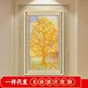 Pintura de diamante 5D con diseño de árbol rico y completo para sala de estar, punto de cruz de diamante completo, negocio en auge, bordado de diamantes, porche, impresiones verticales