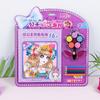 Nuevo Show de Maquillaje de Belleza para Niños Juguetes de Maquillaje para Niñas Traje Creativo Hecho a Mano DIY Grafiti Acuarela