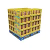 Estante de exhibición de papel para supermercado Caja de exhibición PDQ Paleta completa Sam's Club Costco Estante de papel POP preempaquetado Estante de exhibición para supermercado