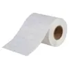 Pegatina de papel couché 20 30 40 50 60 70 80 90 100 papel para etiquetas de código de barras