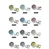 Venta Caliente Transfronteriza Arte para Uñas Polvo Espejo Ojo de Gato Polvo Multicolor Chapado en Oro Arte para Uñas Borde de Uña Espejo Accesorios para Uñas Aurora