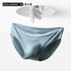 Ropa Interior para Hombre, Calzoncillos Seamless de Seda de Hielo para Hombre, Shorts de Verano Transpirables de Secado Rápido, Ropa Interior Transparente Ultrafina Sexy para Hombre