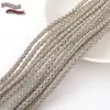 Encaje Trenzado de Oro Colorido Cuerda de 4 Hilos DIY Alambre Hecho a Mano Semi-Terminado Cuerda de Estilo Étnico